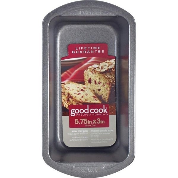 Goodcook 0 NonStick Loaf Pan, 1012 in L, 88 in W, 81 in H, Steel, Dishwasher Safe Yes 4024